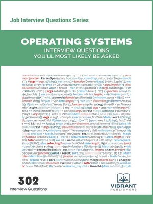 cover image of Operating Systems Interview Questions You'll Most Likely Be Asked